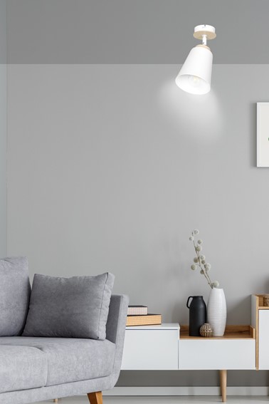 Lampa Sufitowa ATLAS 1 Biały