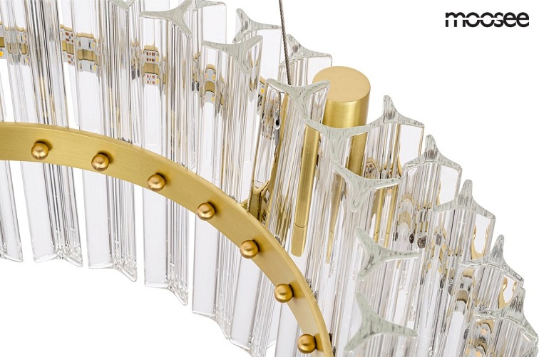 Lampa Wisząca SATURNUS 47 DUO Złota