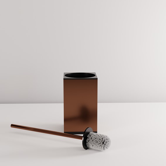 Szczotka do WC B110 Miedź Szczotkowana