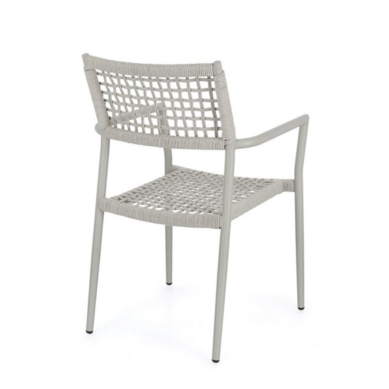 Krzesło Ogrodowe SATURN Szary