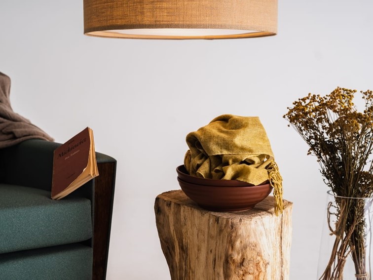 Lampa Sufitowa MASALA JUTE COVER 50 Beżowy