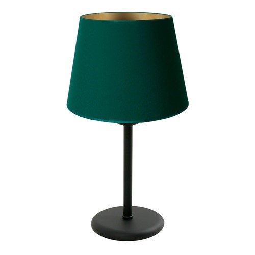 Lampa Stołowa APOLLO Czarny/Zielony/Złoty