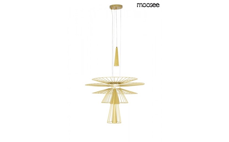 Lampa Wisząca SESTO Złoty