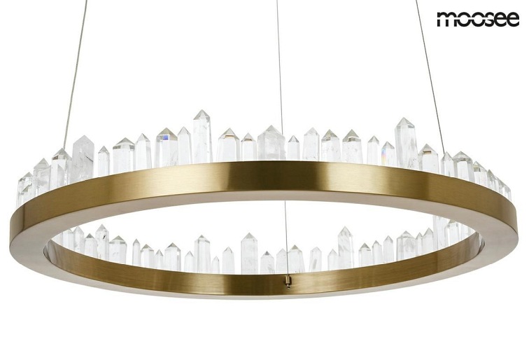 Lampa Wisząca NENUFAR Złota