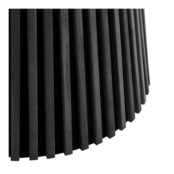 Stół Okrągły OSAKA fi140 Czarny Dąb