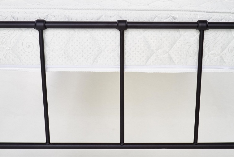 Łóżko LINDA 90x200cm czarne