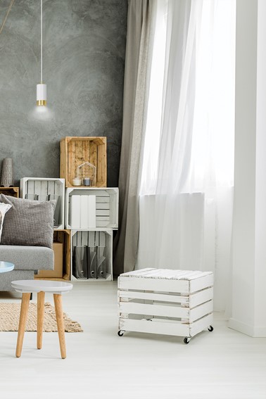 Lampa Wisząca FUMIKO 1 Biały/Złoty