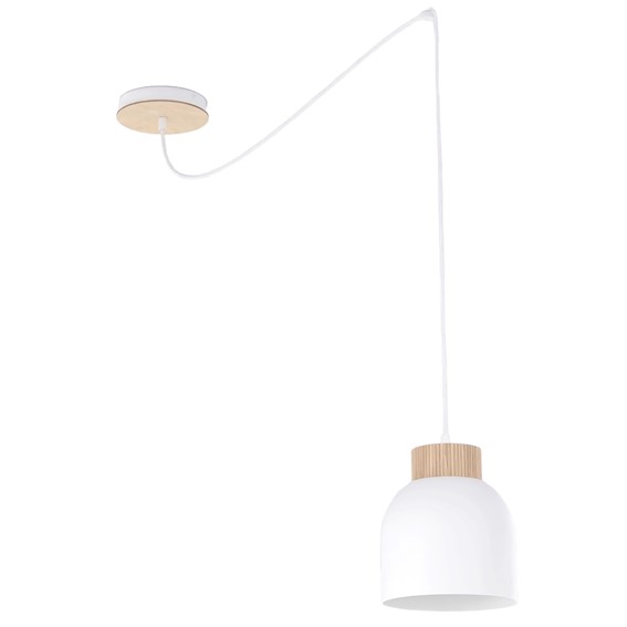 Lampa Wisząca KRU 1 Biały