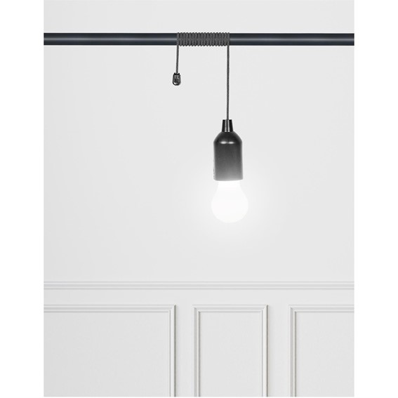 Lampa Wisząca Żarówka Multikolor Czarny