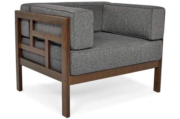 Zestaw Ogrodowy EDEN 4-Osobowy Brązowy/Grafitowy