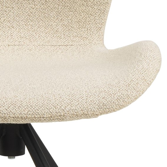 Krzesło Obrotowe BATILDA Monza 90 Kremowy