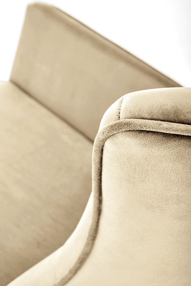 Fotel Bujany BAZALTO Beżowy