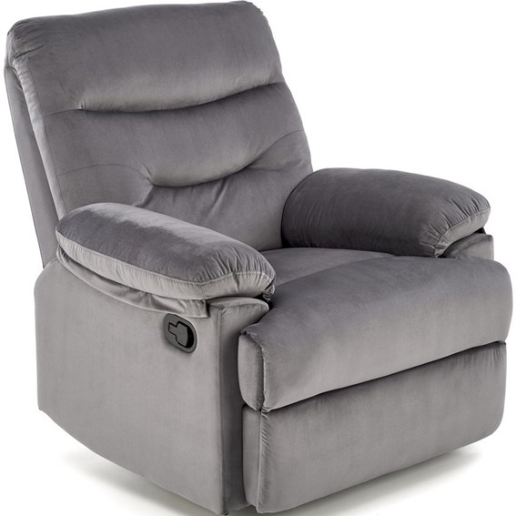 Fotel Wypoczynkowy DRAGER Popielaty