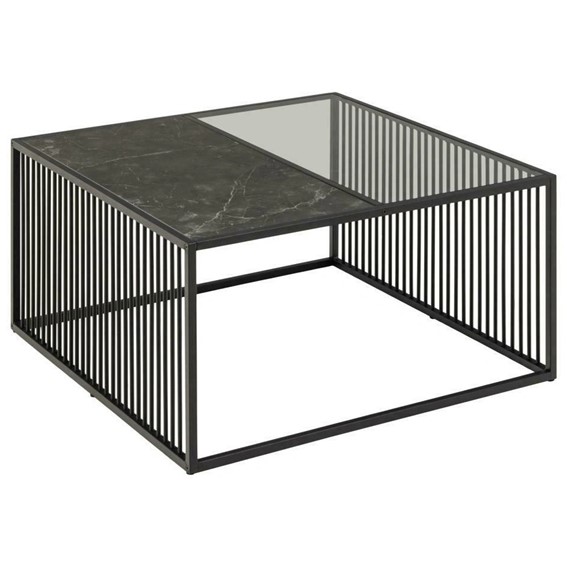 Stolik STRINGTON 80x80 Czarny