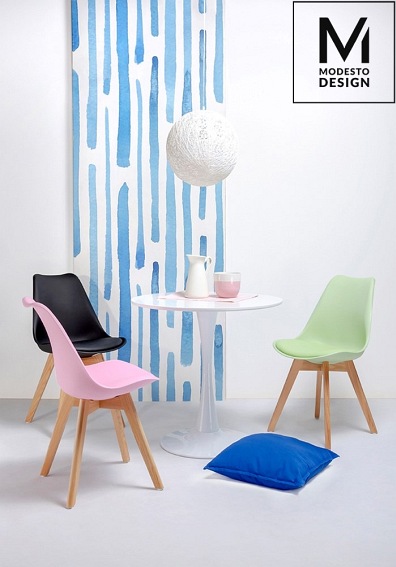 Stół Okrągły MODESTO TULIP fi80 Biały