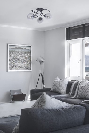 Lampa Sufitowa RUBI K-5116 Czarny/Grafitowy