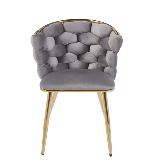 Krzesło Velvet K47-FX (G) Szary