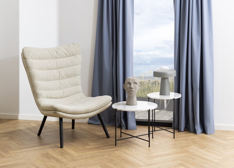 Fotel GRAFTON Kremowy