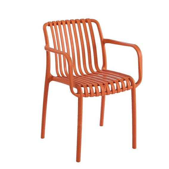 Krzesło STRIPS ARM Pomarańczowy
