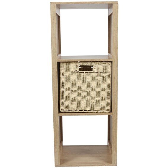 Regał KLAUS 3 Półki Naturalny