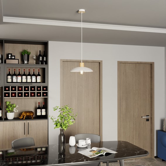 Lampa Wisząca KOBE 1 Biały