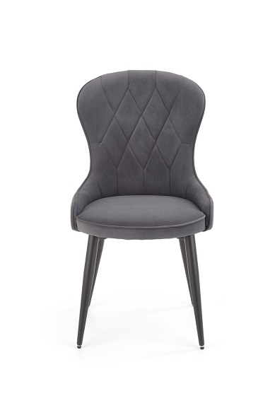 Krzesło K366 Czarny/Popiel