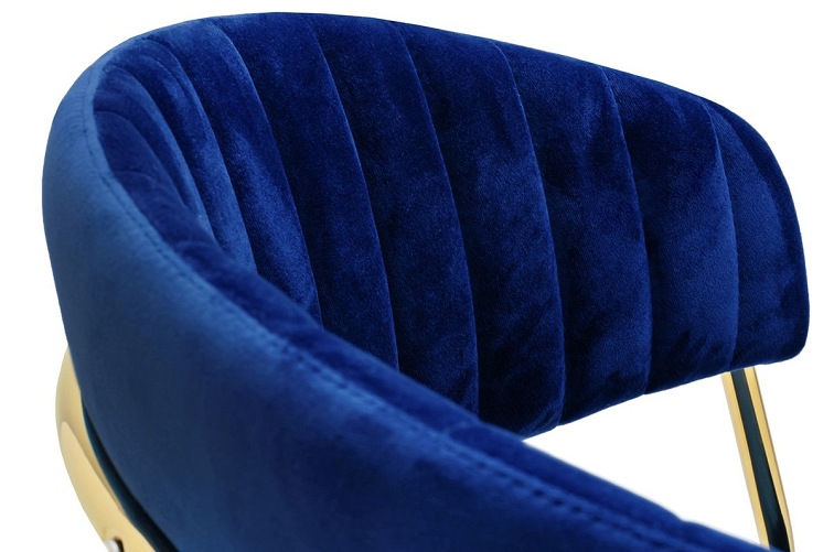 Krzesło MARGO Ciemny Niebieski