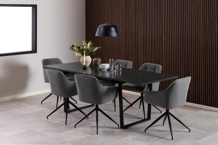 Krzesło Obrotowe BROOKE Monza Antracytowy