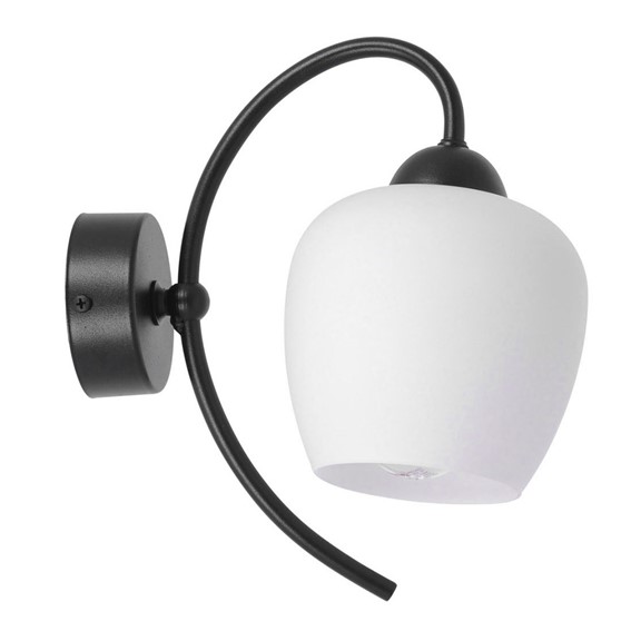 Kinkiet BELLA K-5187 Czarny/Biały