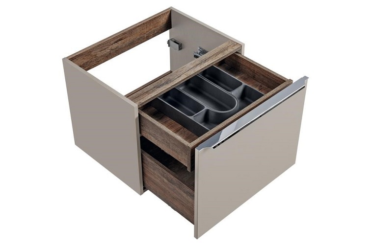 Szafka pod Umywalkę SANTA Fe Taupe 82-60-B-2S 45x60x46 Szary