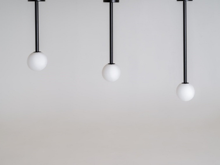 Lampa Wisząca Sodo S 14x35 Czarny