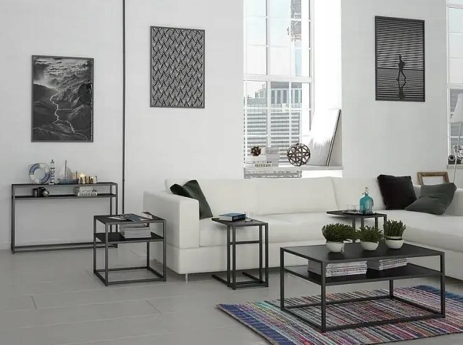 Ława SYMPHONY D 30x45 Czarny