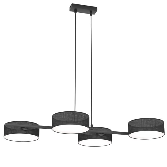 Lampa Wisząca DRUMZ 4 Czarny
