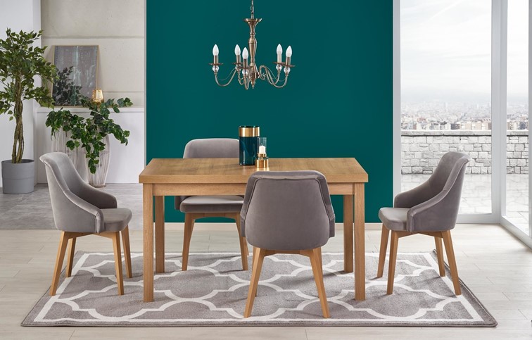 Stół Rozkładany TIAGO 2 (140-220)x80 Dąb Craft