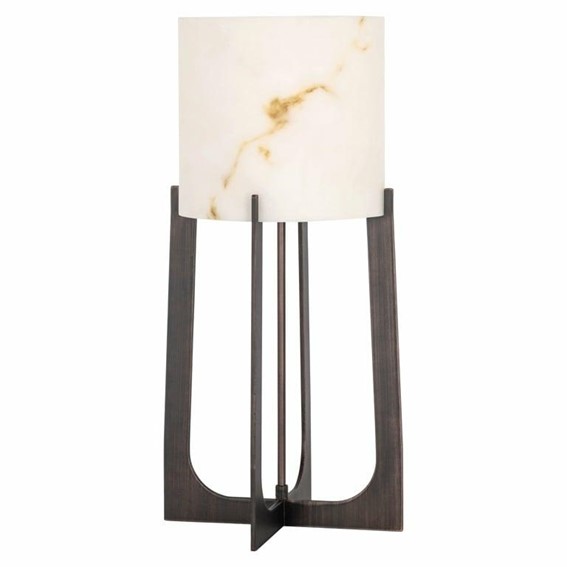 Lampa Stołowa LOURA S Brązowy