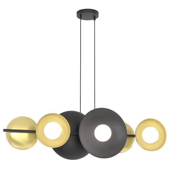 Lampa Wisząca VOLUM 6 MIX Wielokolorowy