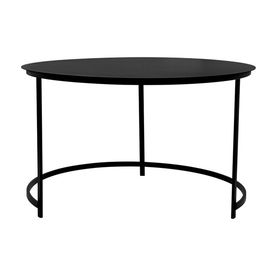 Stolik KAJA HOME KS-39 fi80 Czarny