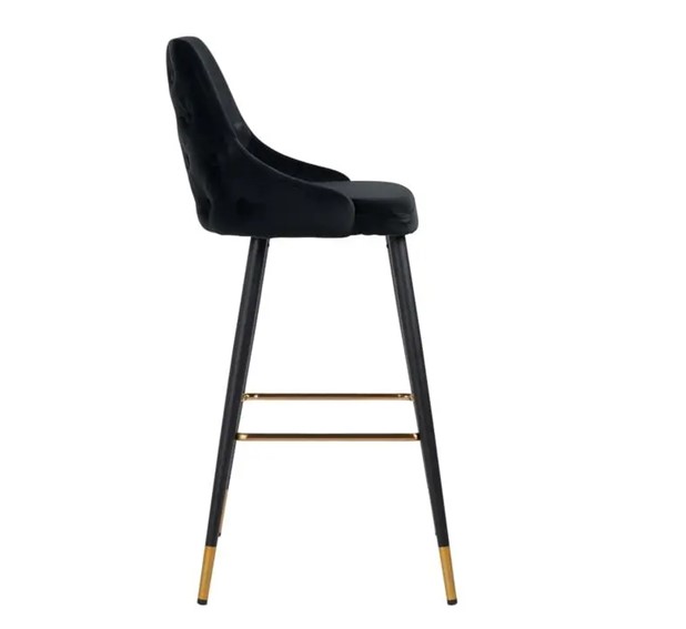 Krzesło Barowe IMANI 77 Czarny