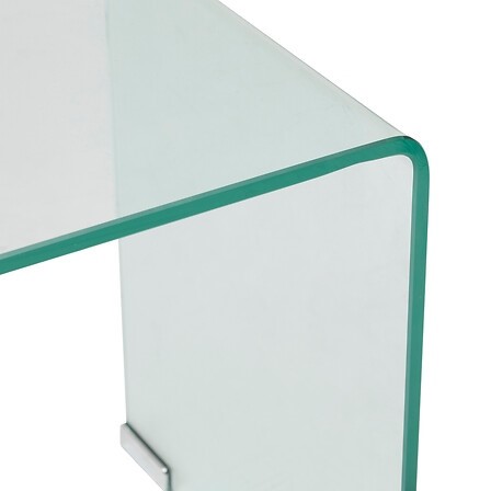 Zestaw 2 stolików LENIA Transparentny