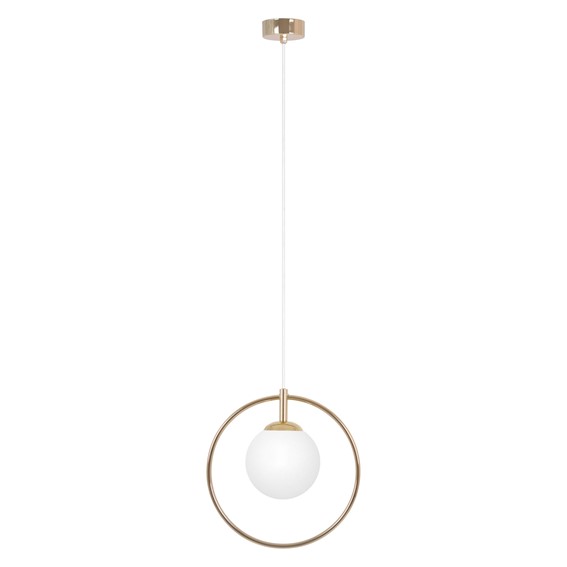 Lampa Wisząca RITUS K-5390 Złoty/Biały