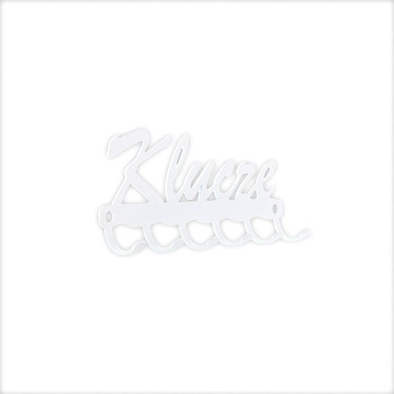 Wieszak Ścienny Klucze 3x16x7 Biały