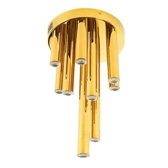 Lampa Sufitowa/Plafon ORGANO 20 Złoty