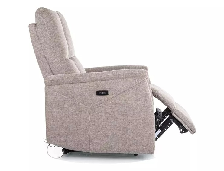 Fotel Rozkładany NEPTUN M Brego Beżowy/Czarny