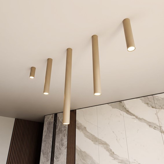 Lampa Sufitowa TECNO 1S Beżowy