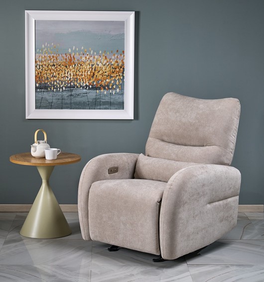 Fotel Wypoczynkowy SAXON Beżowy