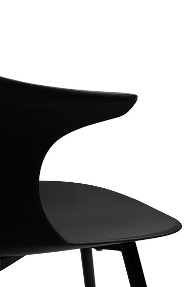 Krzesło Brazo High 60x58x94 Czarny