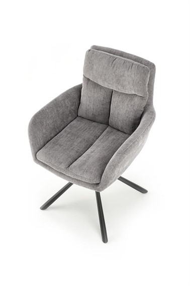 Krzesło K495 Czarny/Popielaty