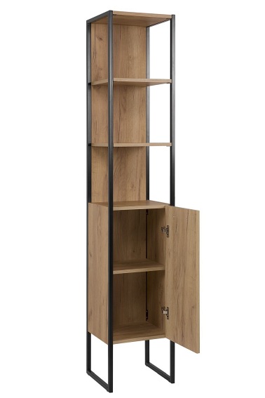 Szafka Wysoka 1D 800 KPL 33x35x185 Dąb Wotan