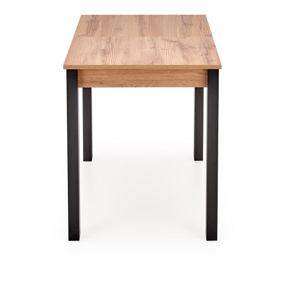 Stół Rozkładany GINO (100-135)x60 Dąb Wotan/Czarny