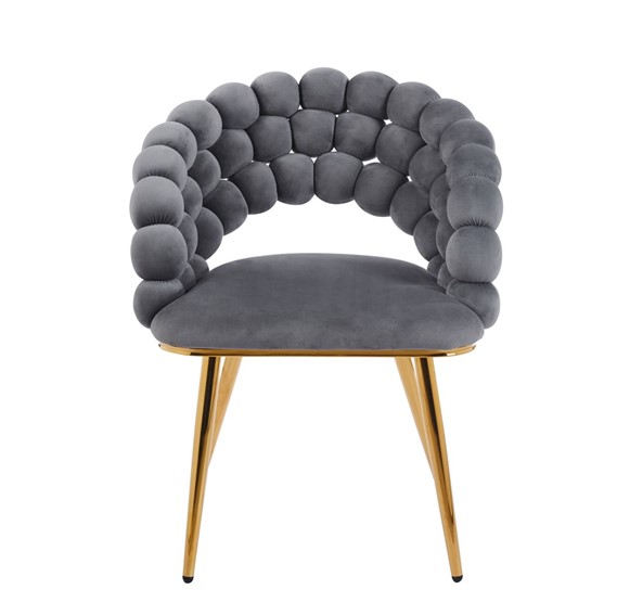 Krzesło Velvet K20-FX (G) Szary